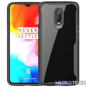 Transparent PC + TPU Full Coverage Shockproof Protective Case for OnePlus 6T