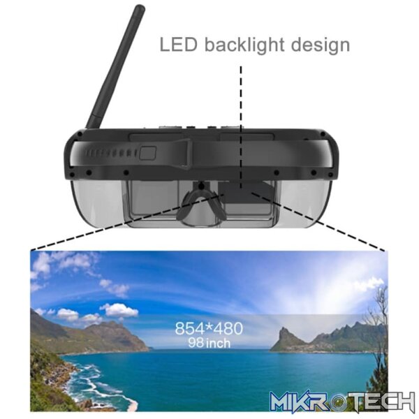 VISION-730S Private Virtual Theater Monocular Glasses Display - Image 3