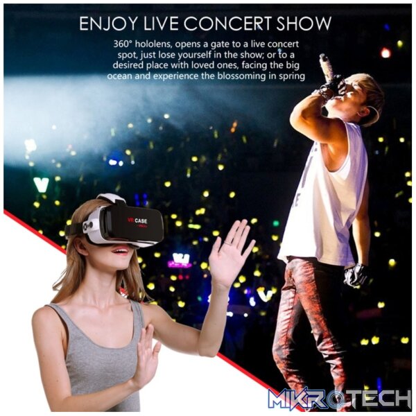 VR CASE RK-6TH Virtual Reality Glasses with Bluetooth Remote Control - Image 13
