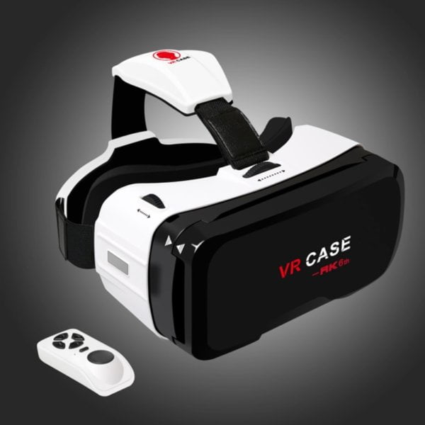 VR CASE RK-6TH Virtual Reality Glasses with Bluetooth Remote Control