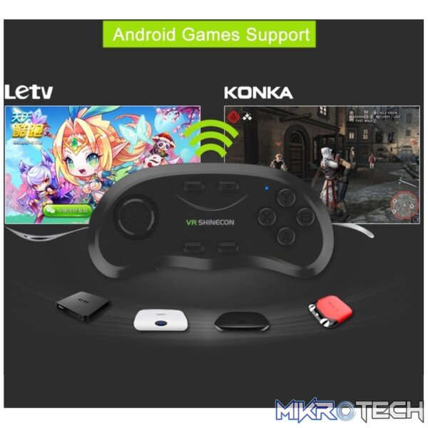 VR Shinecon Virtual Reality Bluetooth Remote Controller Gamepad - Image 13