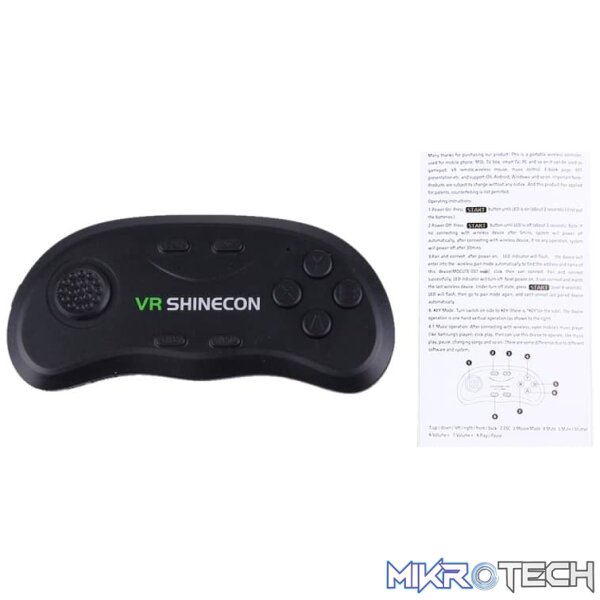 VR Shinecon Virtual Reality Bluetooth Remote Controller Gamepad - Image 5