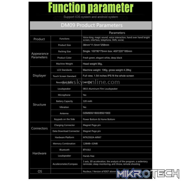 DOMINO DM09 Smartwatch - Image 28