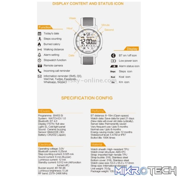 Kaload EX18 Smartwatch - Image 19