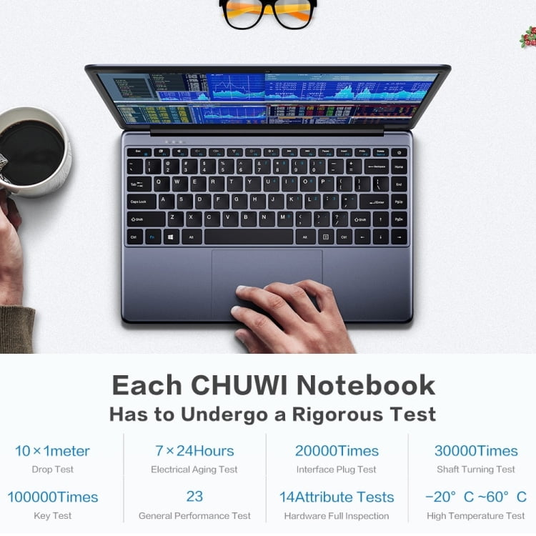 Chuwi AeroBook - 14.1 Inch Windows Tablet