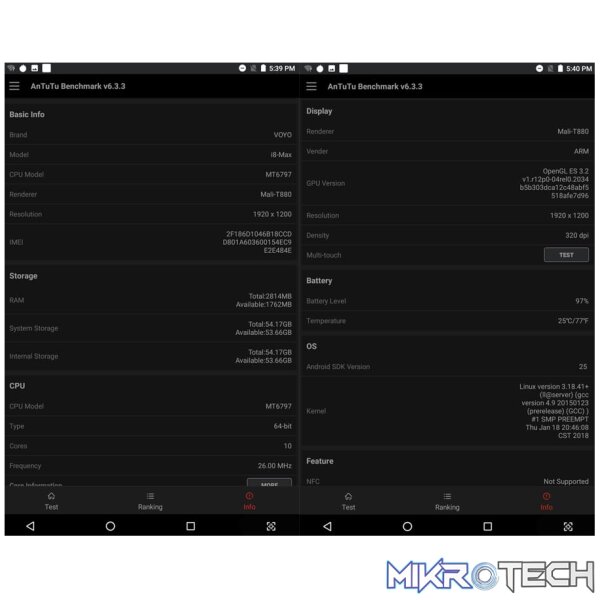 VOYO I8 Max - 10.1 Inch Android Tablet - Image 26