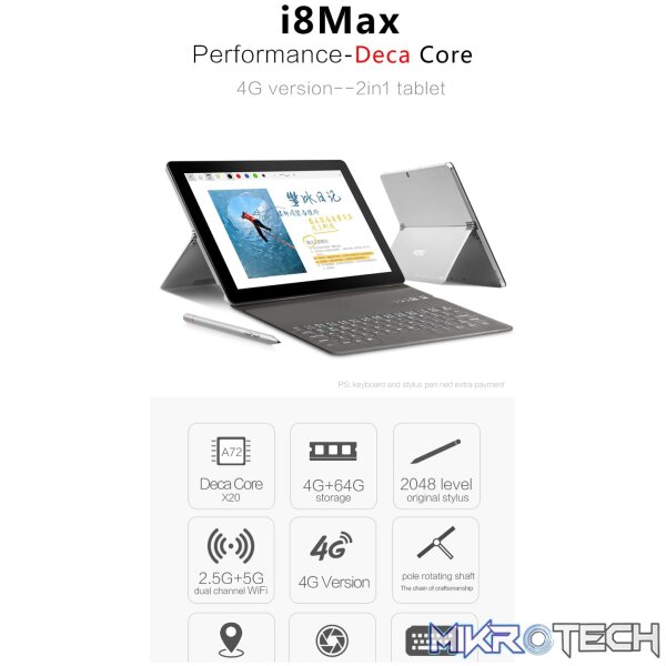 VOYO I8 Max - 10.1 Inch Android Tablet - Image 11