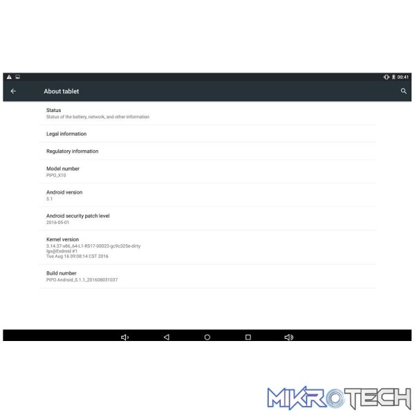 PiPo X10 Pro - 10.8 Inch Android and Windows TV Box Tablet - Image 30
