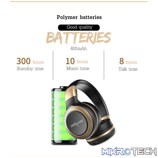 Zealot B20 - Wireless Bluetooth Headphones - Image 14