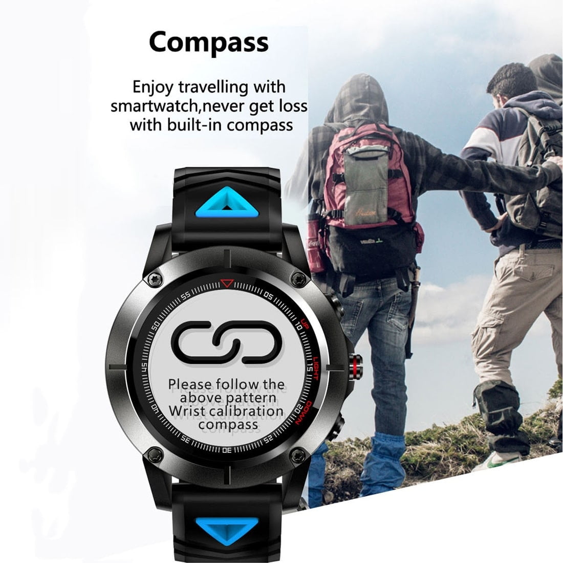 smart reminder 3d pedometer watch