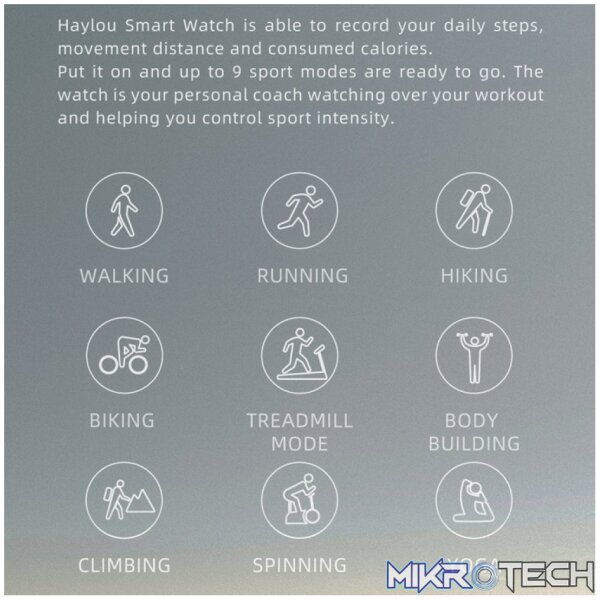 Xiaomi Youpin Haylou LS01 Smartwatch - Image 12