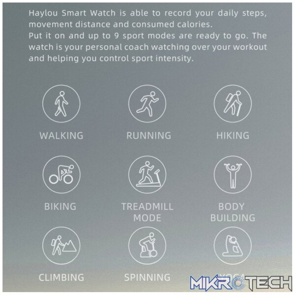 Xiaomi Youpin Haylou LS01 Smartwatch - Image 5