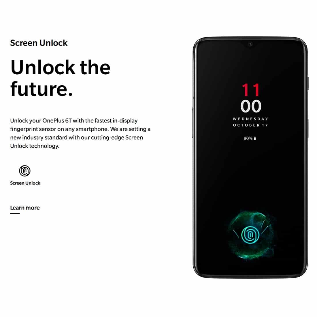 OnePlus 6T Smartphone