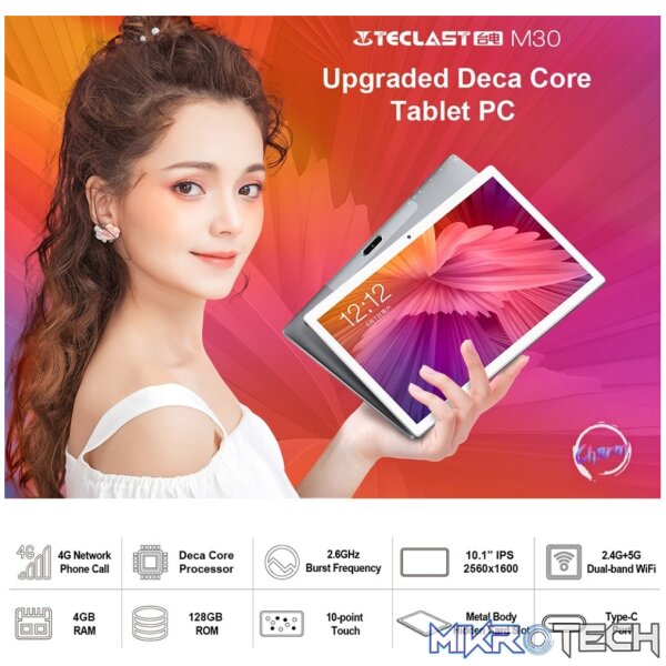 Teclast M30 4G Calling Tablet - Image 10