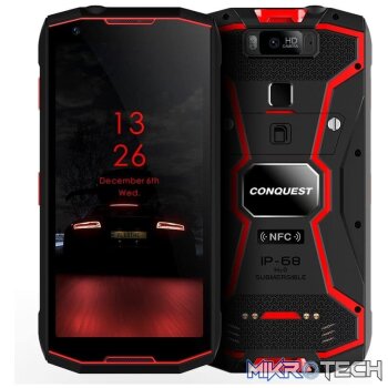 Conquest S12 Pro - Rugged Smartphone (Walkie-Talkie Version)