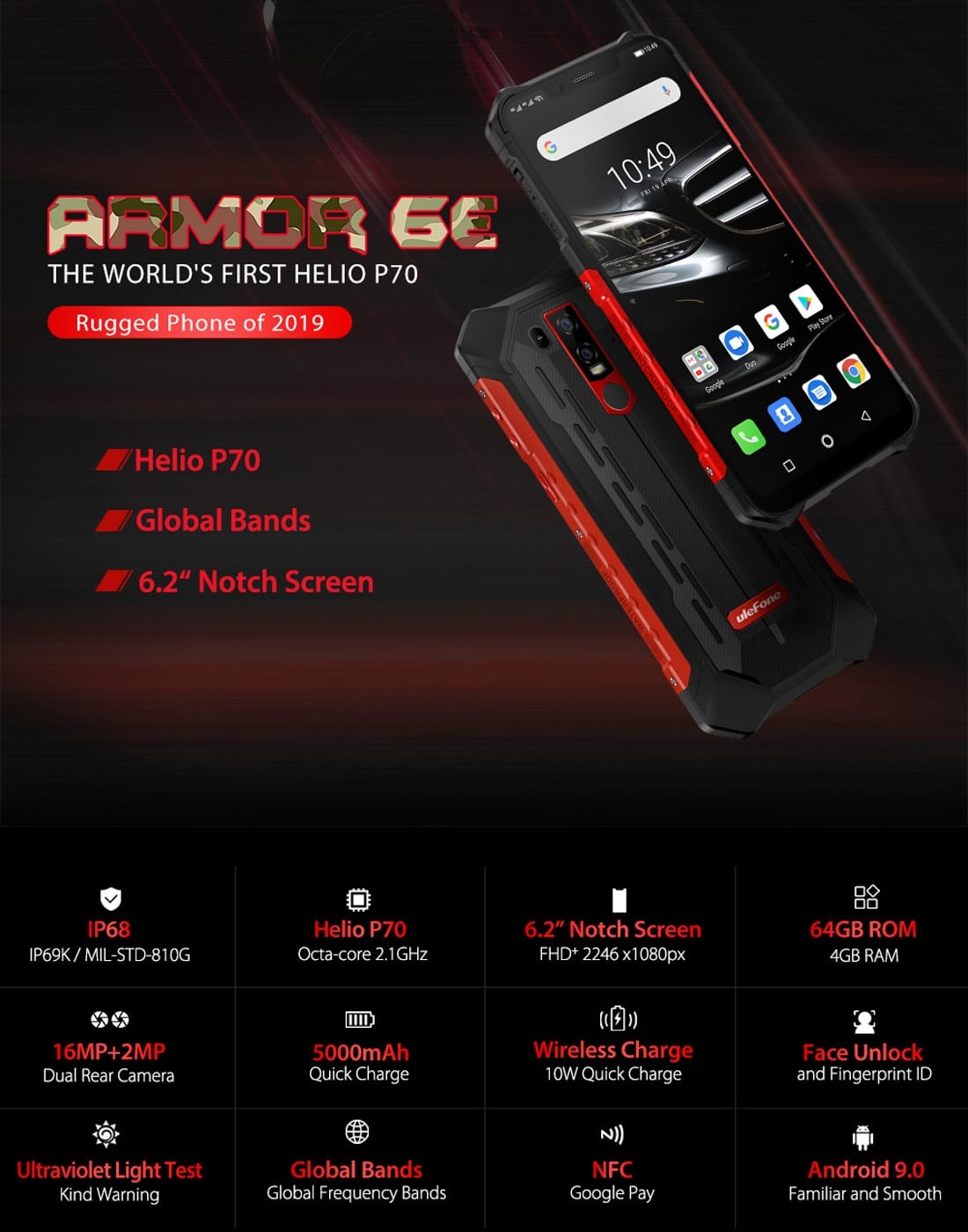 Ulefone Armor 6E Rugged Smartphone