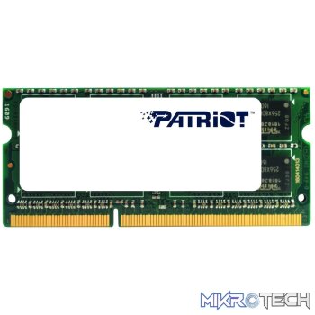 Patriot Signature Line 4GB 1600MHz DDR3L Dual Rank SODIMM Notebook Memory