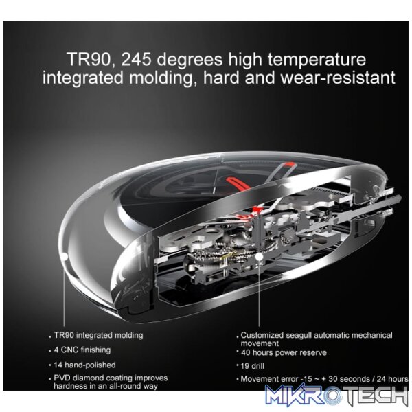 Original Xiaomi Youpin TR90 T-Series Mechanical Watch - Image 16
