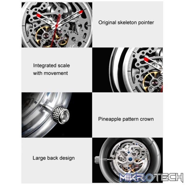 Original Xiaomi Youpin TR90 T-Series Mechanical Watch - Image 14