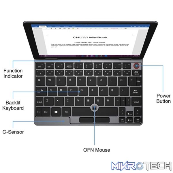 CHUWI MiniBook Laptop - Image 12