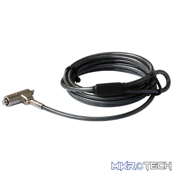 PORT CBL LOCK NANO SLOT 1.5MM BK - Image 2