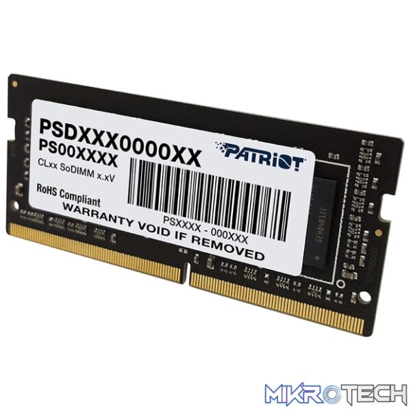 Patriot Signature Line 8GB DDR4 2666MHz Single Rank SODIMM Notebook Memory - Image 2