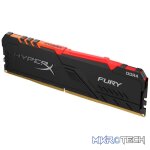 Kingston Hyper-x RGB Fury 16Gb DDR4-3200 (pc4-25600) CL16 1.35v Desktop Memory Module with heatsink