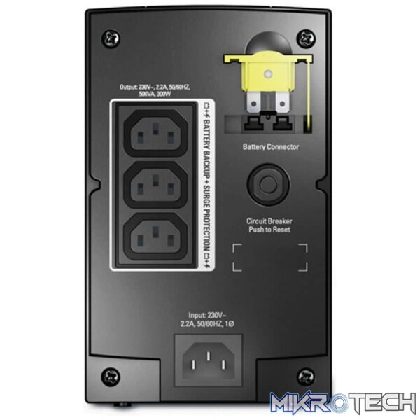 APC Back-ups BX500ci black UPS with AVR+power conditioning - Image 3
