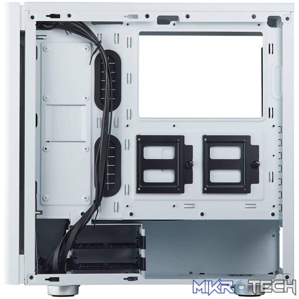 Corsair Carbide series 275R all White ATX Chassis with Tempered glass side panel - Image 6
