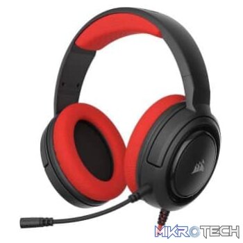 Corsair HS35 Wired Stereo Red Gaming Headset
