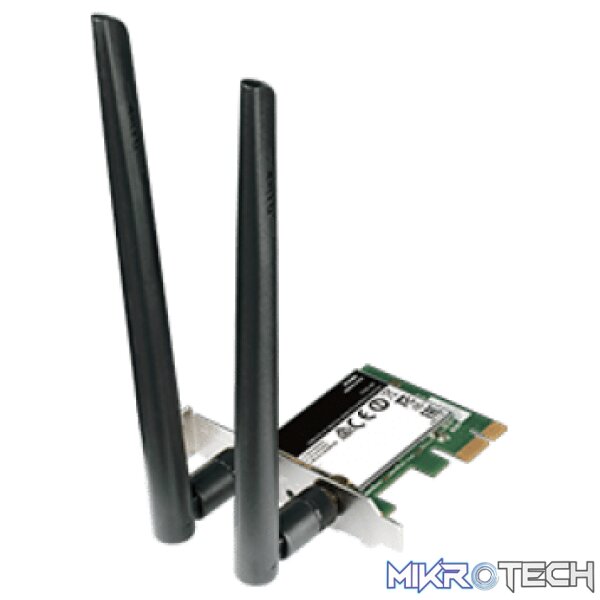D-Link DWA-582 Wireless AC1200 Dual Band PCI-E Adapter D-Link DWA-582 Wireless AC1200 Dual Band PCI-E Adapter
