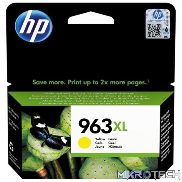 HP 3JA29AE 963XL Yellow Original Ink Cartridge HP 3JA29AE 963XL Yellow Original Ink Cartridge