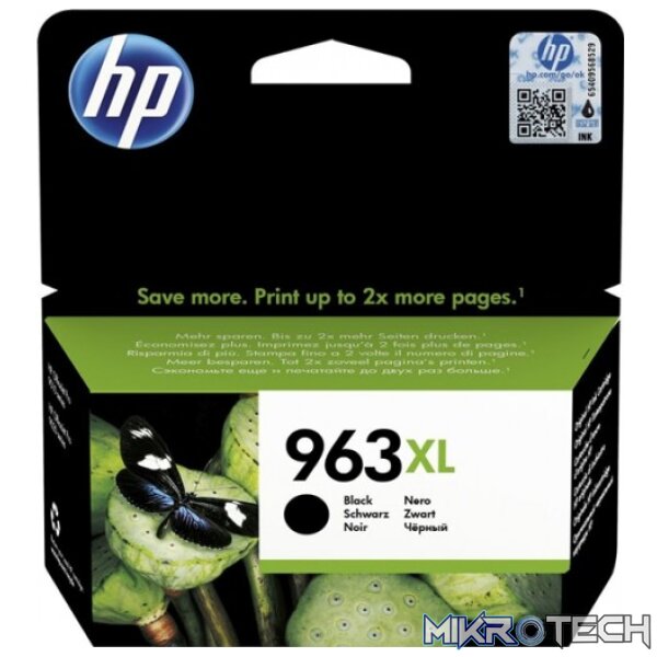 HP 3JA30AE 963XL Black Original Ink Cartridge HP 3JA30AE 963XL Black Original Ink Cartridge