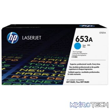 HP CF321A 653A Cyan Original LaserJet Toner Cartridge