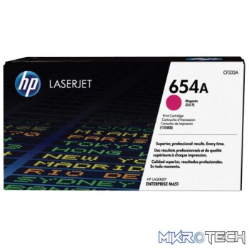 HP CF333A 654A Magenta Original LaserJet Toner Cartridge