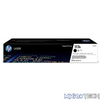 HP W2070A 117A Black LaserJet Toner Cartridge