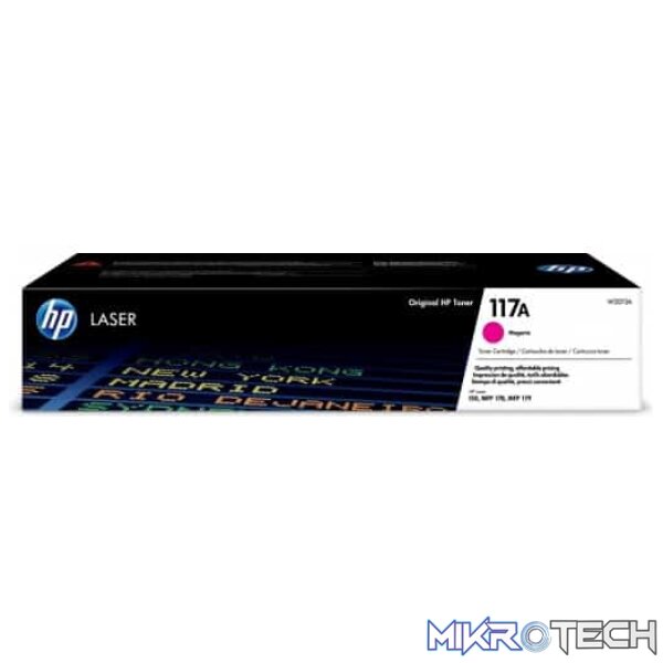 HP W2073A 117A Magenta LaserJet Toner Cartridge HP W2073A 117A Magenta LaserJet Toner Cartridge