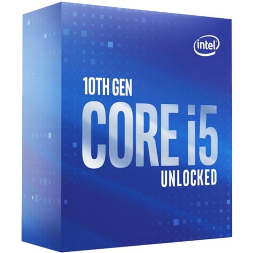 Intel Core i5-10600K Hexa Core 4.1GHz (4.8GHz Turbo) 14nm Comet Lake Socket LGA1200 Desktop CPU - Cooler Not Included
