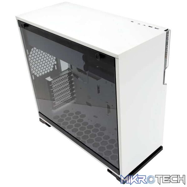 In Win 101C White Mid Tower Chassis with USB 3.1 type-C and RGB - Image 7