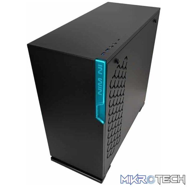 In Win 101C Black Mid Tower Chassis with USB 3.1 type-C and RGB - Image 5