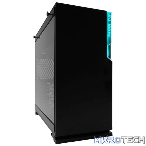 In Win 101C Black Mid Tower Chassis with USB 3.1 type-C and RGB - Image 3