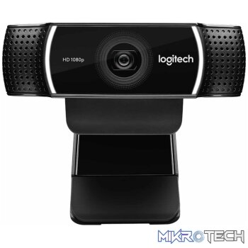 Logitech C922 Pro Stream Webcam - Includes Tripod