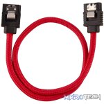 Corsair Premium Red Sleeved SATA 6Gbps 60cm Cable