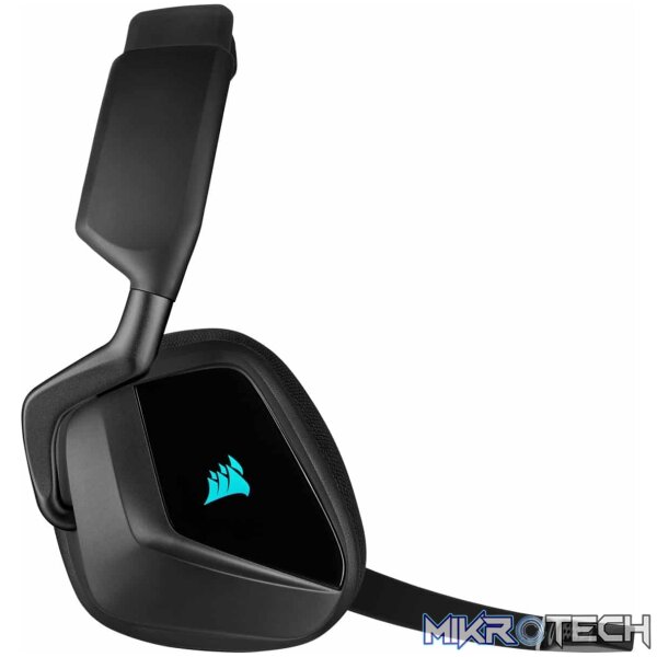 Corsair CA-9011201 Void Rgb Elite Black & Grey Wireless Premium Gaming Headset With 7.1 Surround Sound - Image 2