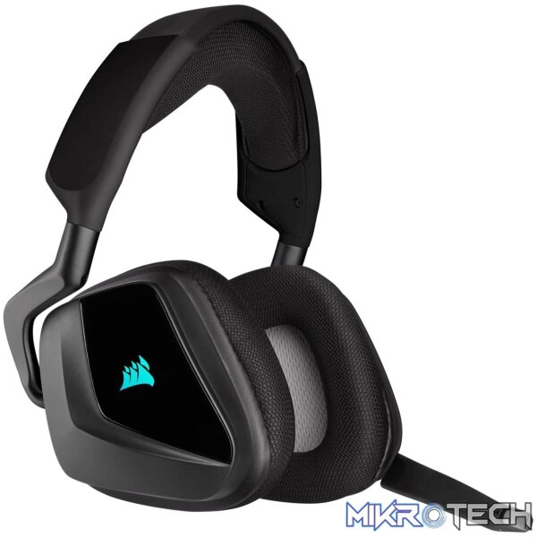 Corsair CA-9011201 Void Rgb Elite Black & Grey Wireless Premium Gaming Headset With 7.1 Surround Sound - Image 3