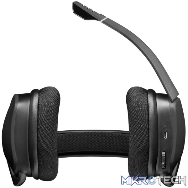 Corsair CA-9011201 Void Rgb Elite Black & Grey Wireless Premium Gaming Headset With 7.1 Surround Sound - Image 5