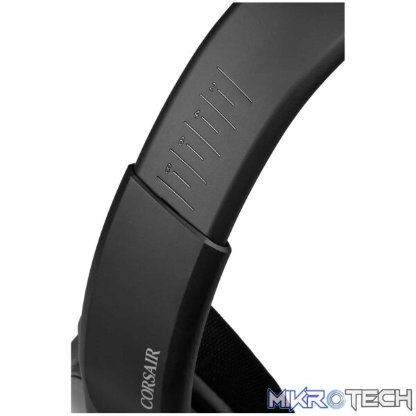 Corsair CA-9011201 Void Rgb Elite Black & Grey Wireless Premium Gaming Headset With 7.1 Surround Sound - Image 7