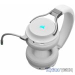 Corsair Virtuoso White & Silver RGB Wireless Gaming Headset - Image 4