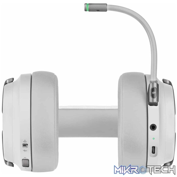 Corsair Virtuoso White & Silver RGB Wireless Gaming Headset - Image 5
