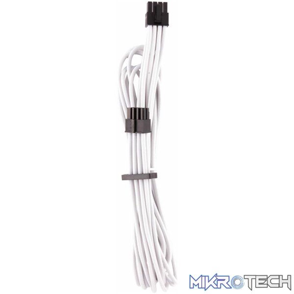 corsair CP-8920217 White Premium Individually Sleeved PSU Cables Starter Kit Type 4 Gen 4 - Image 4